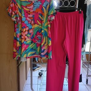 Vibrant Pink Women's Pants